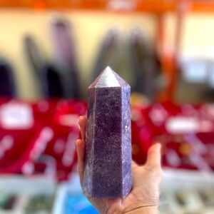 Powerful Lepidolite Obelisk Madagascar